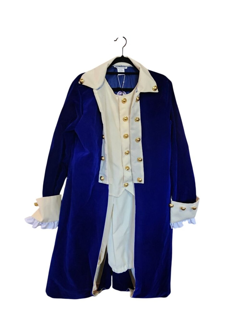 American Revolutionary War / aristocrat cosplay costume Mens Size XL